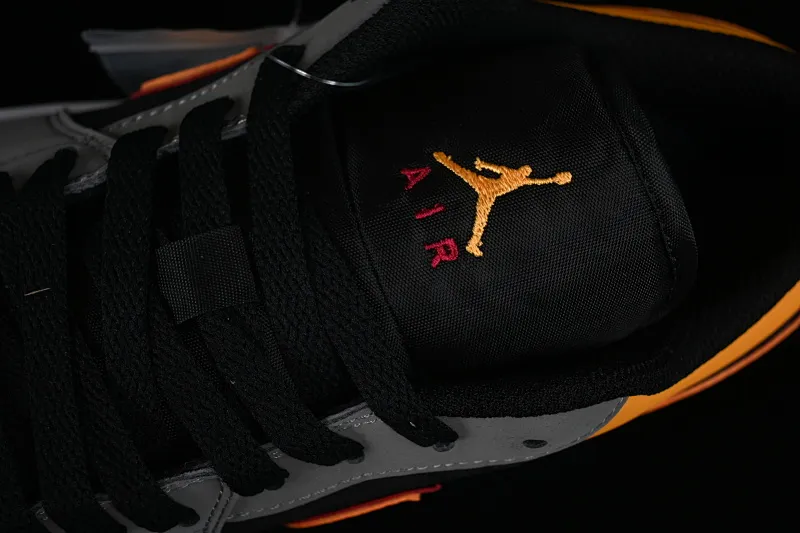 All categories Air Jordan Jordan series basketball shoes Air Jordan 1 Low Air Jordan 1 Low "Black Orange" AJ1 Joe 1 light stone black and yellow FN7308-008